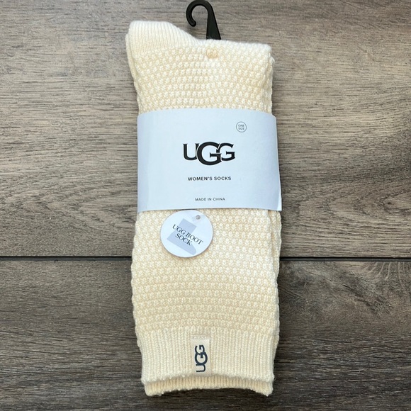 UGG Accessories - Cream UGG Boot Socks